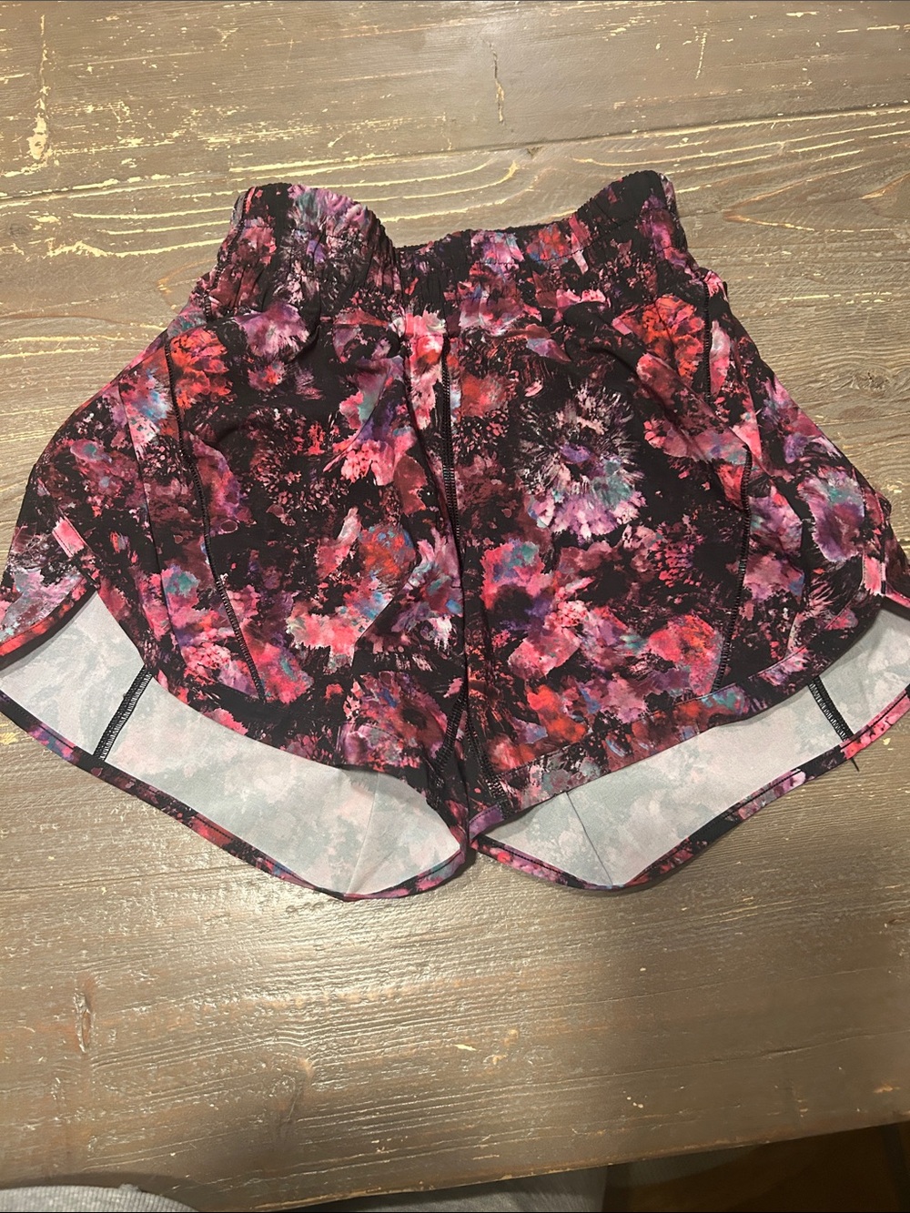 lululemon athletica Floral Print Athletic Shorts